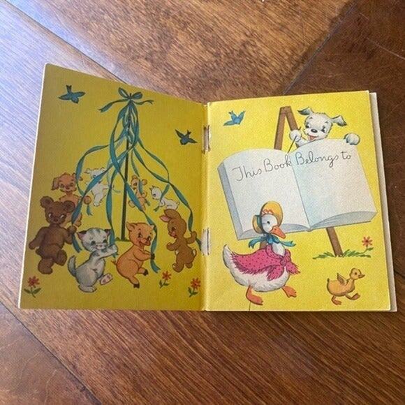 TINY TALES Vintage 1950s A New Playmate Book - Picture 3 of 4